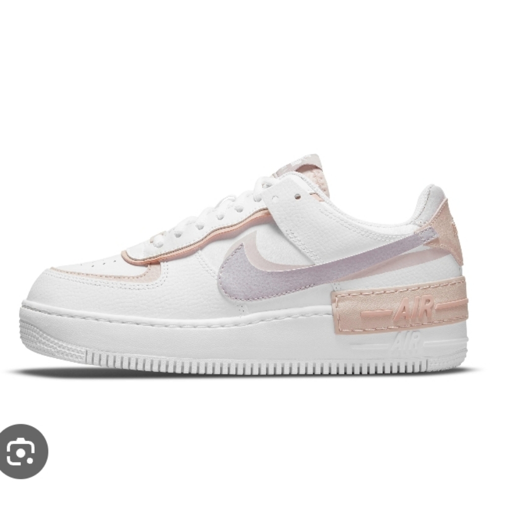 Nike Air Force 1 Shadow - White and Pink Tones